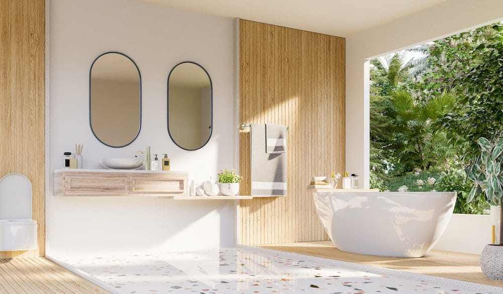 Tapis de bain XXL : un accessoire design pour une grande salle de bain